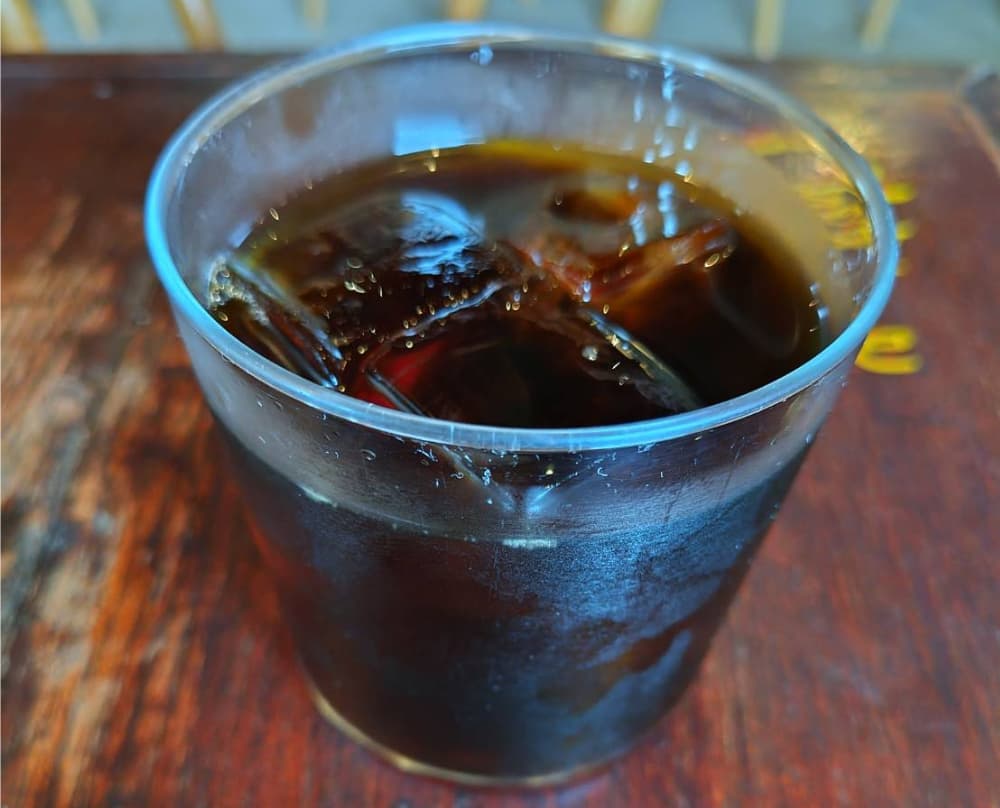 Iris bread & coffeeの水だしコーヒーの写真