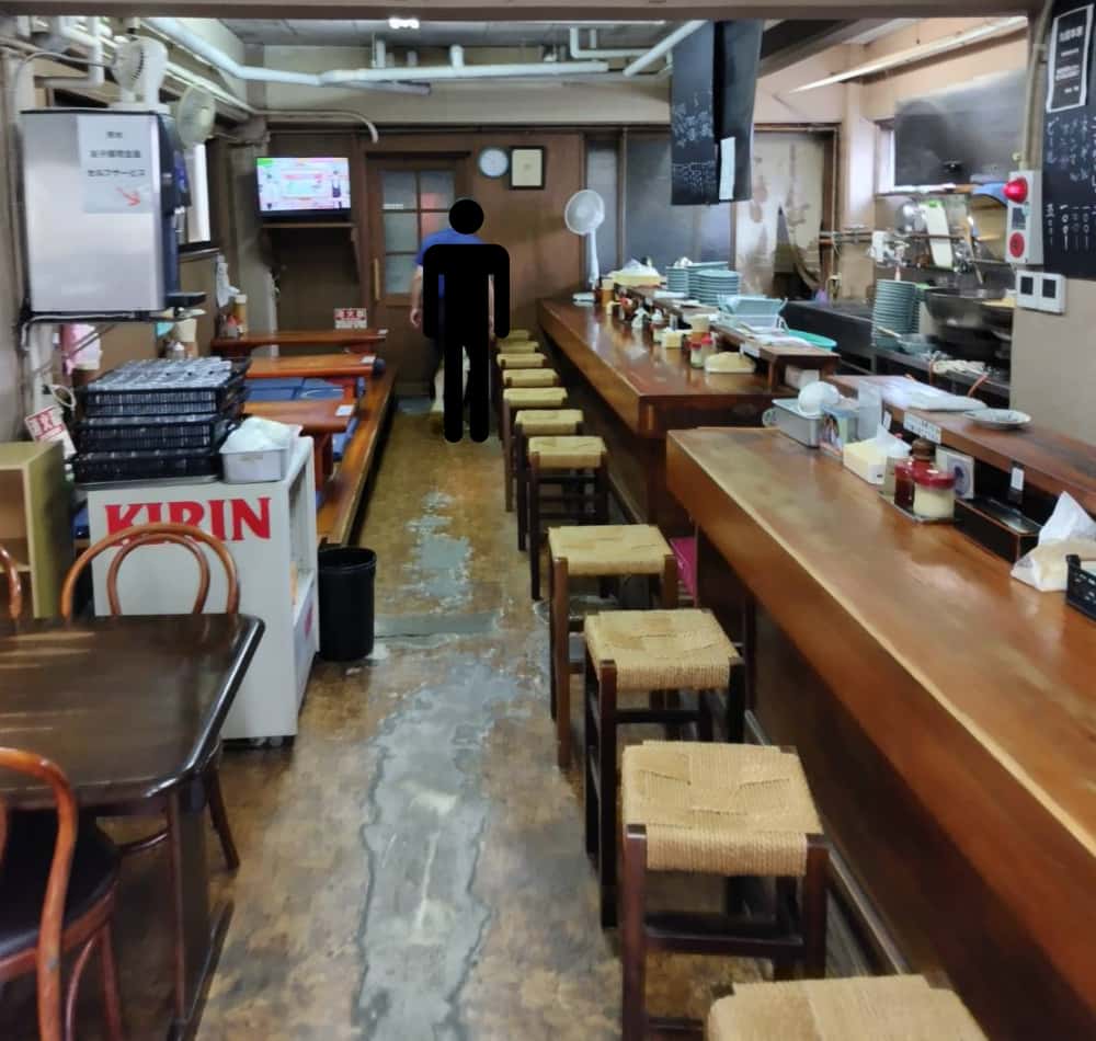 丸信本家の店内の様子