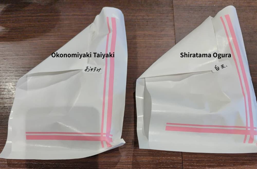 Okonomiyaki Taiyaki & Shiratama Ogura @ Ruann