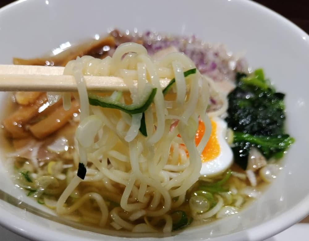 Nasu Cafeで食べた「塩原チャーシュー麵」の麺は手もみ風