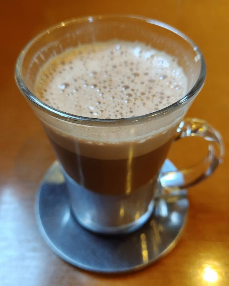 シェレンバウム黒磯店で注文した「カフェモカ」の写真