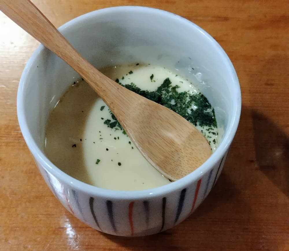 池寿しのランチで付いてくる茶碗蒸し