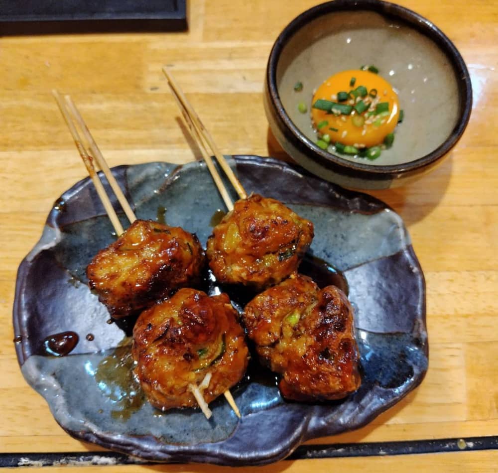 「豊 西那須野駅前店」の「自家製月見つくね」の写真