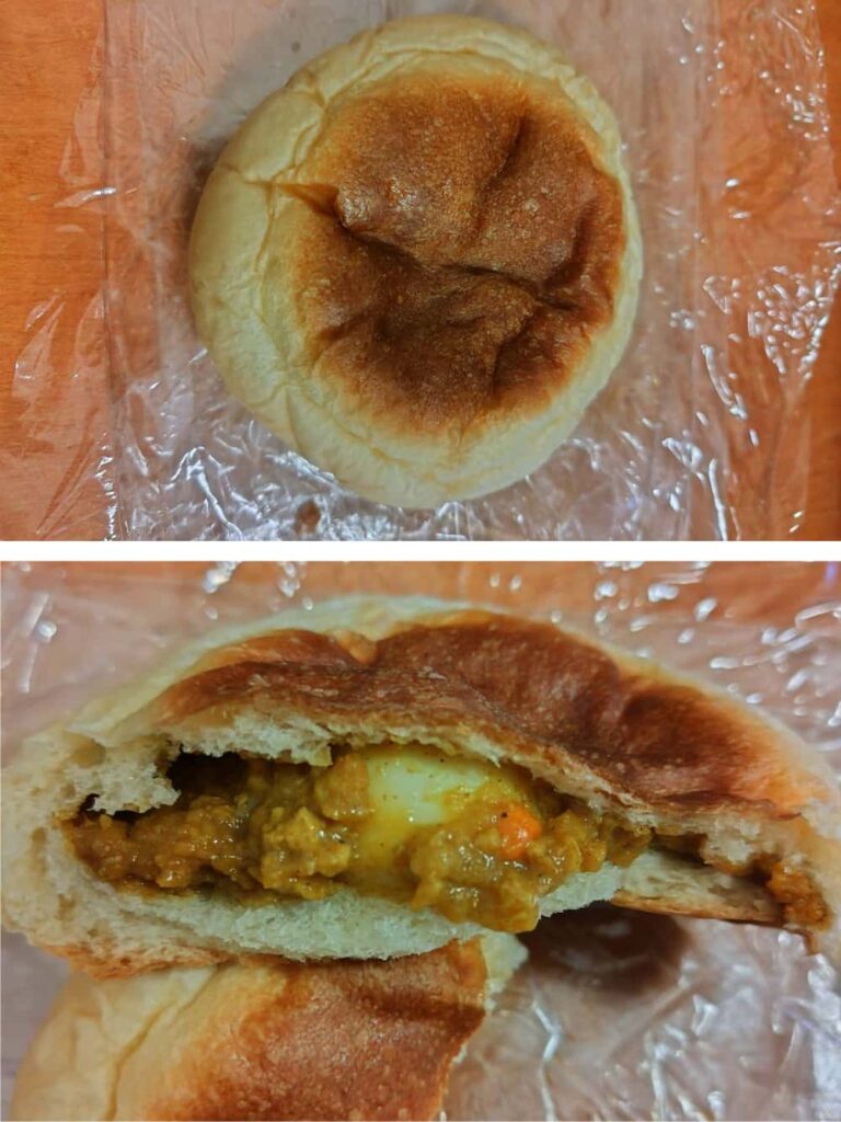 パン屋「malco」で購入した「キーマカレーパン」の写真