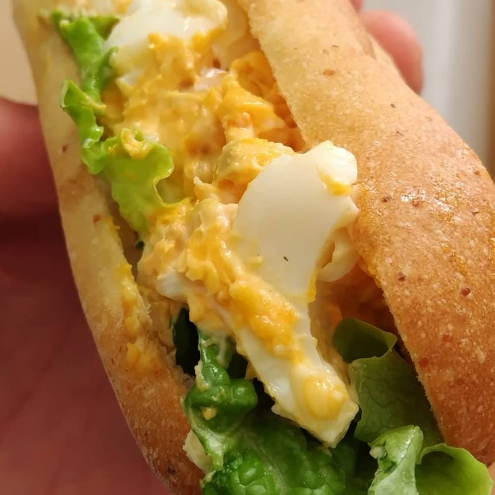 ミルクの森の「那須御用卵たまごサンド」の写真