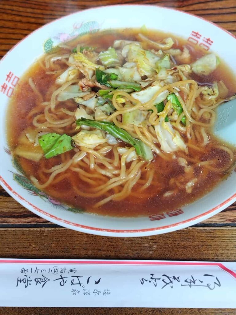 こばや食堂の「スープ入り焼きそば（並）」の写真