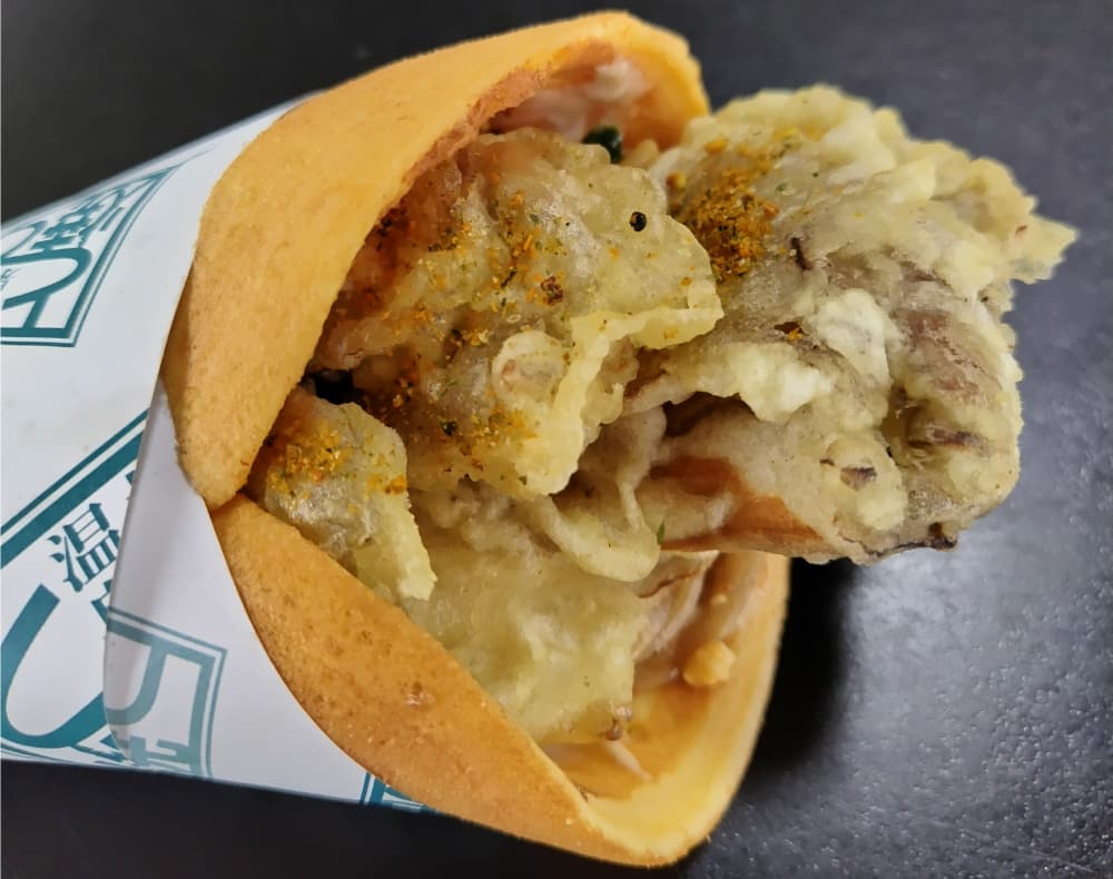 多助そば湯津上屋の「舞天そばミックスとて」の写真