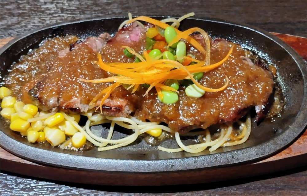 「復活！エバスステーキ 120g」の写真
